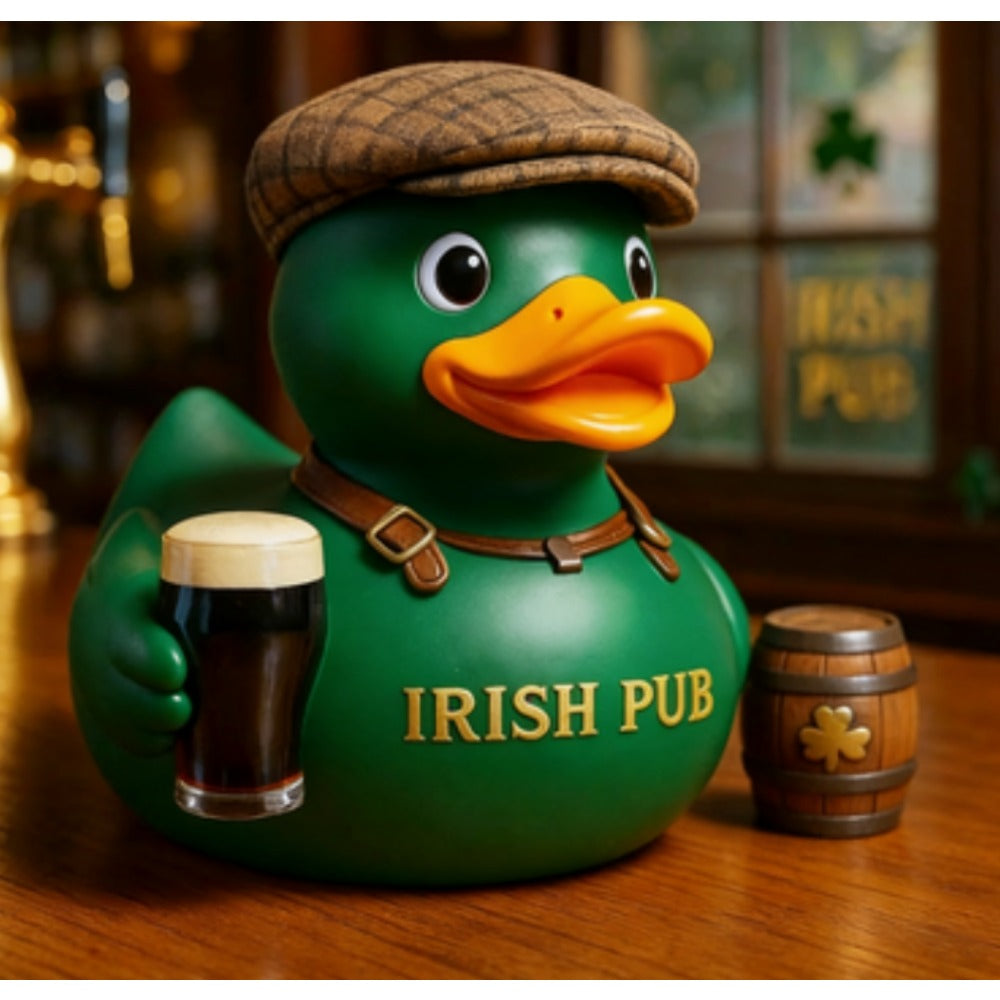 Irish Pub Duck Brings Beer Rises | Made of Felt, No Required