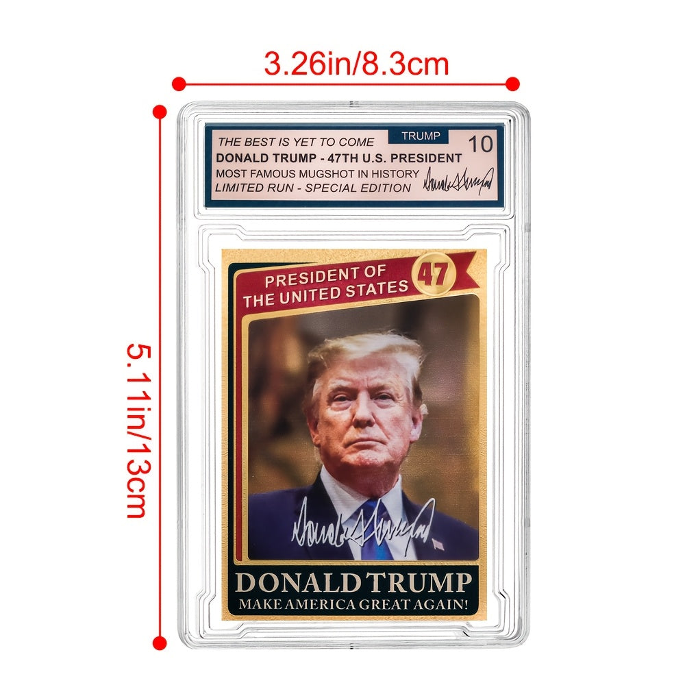 Trump Commemorative Card - 47th President Collectible