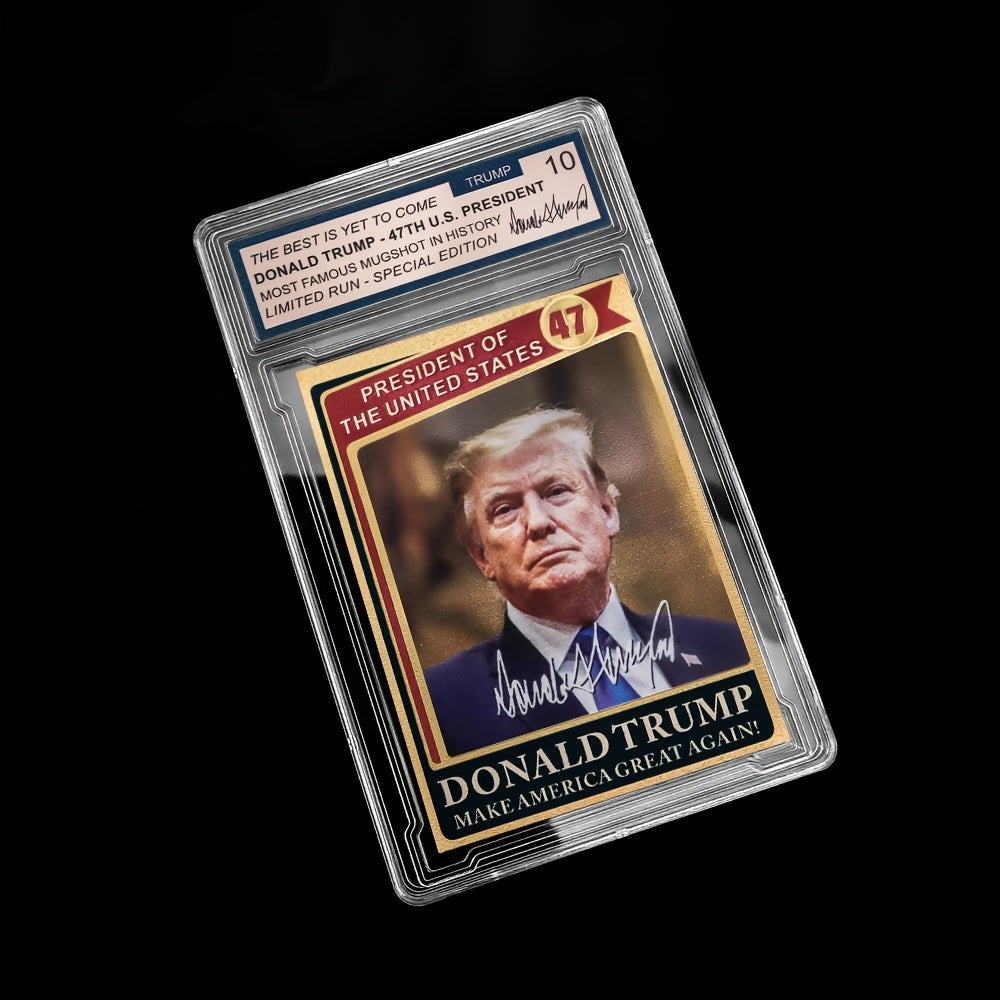 Trump Commemorative Card - 47th President Collectible