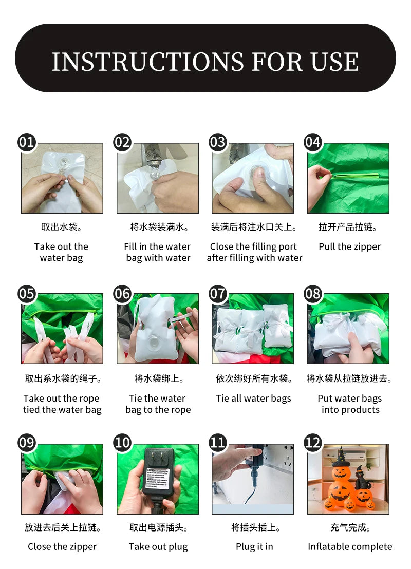 Patriotic Inflatable Plane - American Flag Decor Red White Blue