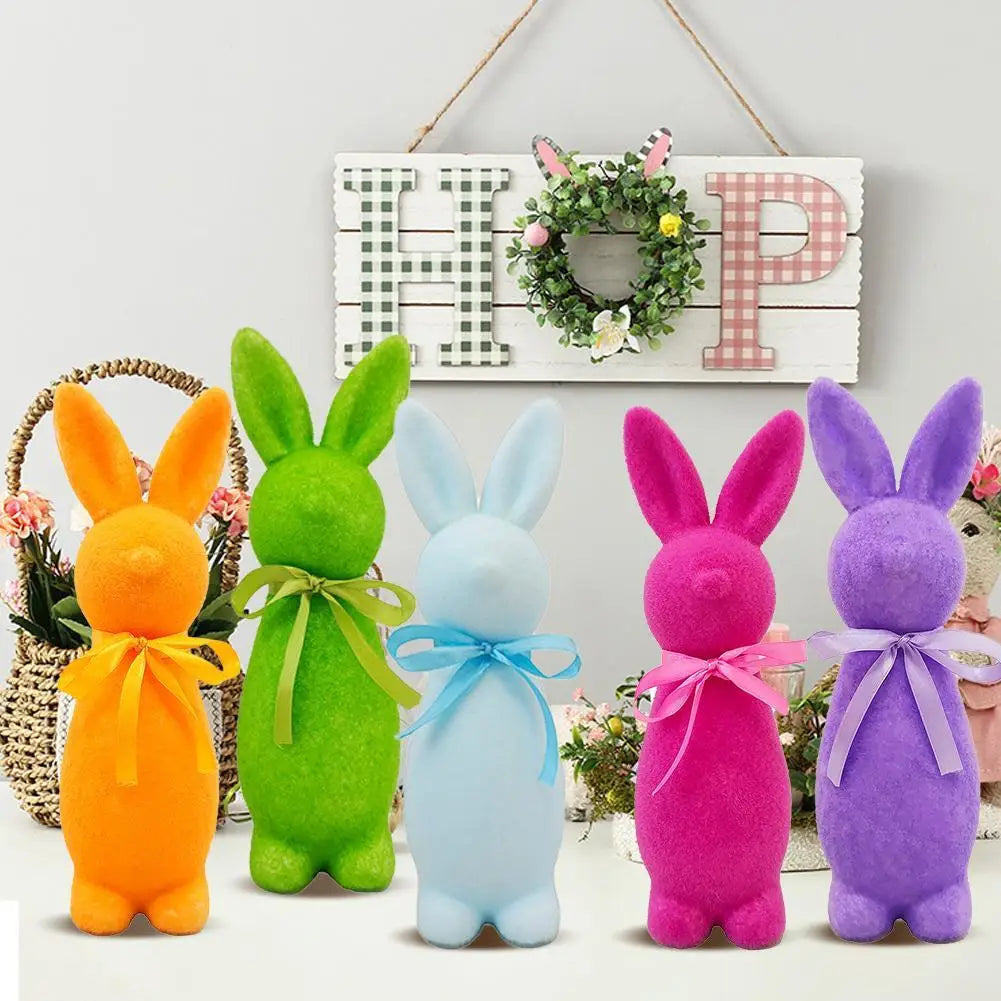 Easter Bunny Figurine - Easter Tabletop Decor 1pc