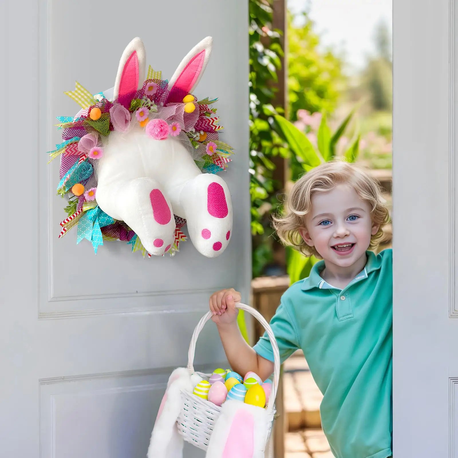 Easter Wreath Kit Bunny Ears Wreath Supplies