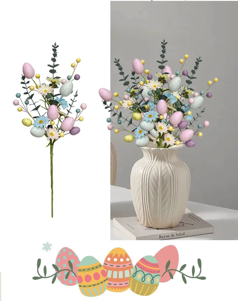 Easter Floral Stems Artificial Daisy - Spring Home Decor 1-10PCS