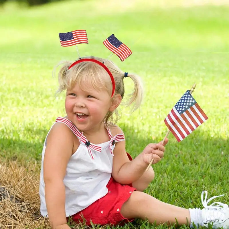 Patriotic Hair Accessories - Red White Blue Headbands
