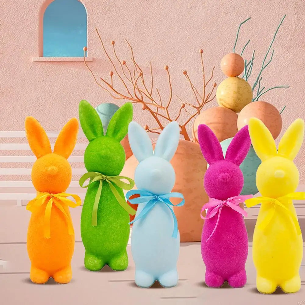 Easter Bunny Figurine - Easter Tabletop Decor 1pc