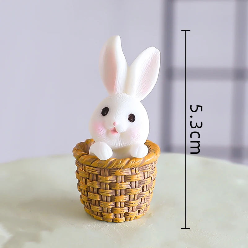Easter Bunny Cake Topper - Birthday Party Decor 1pc