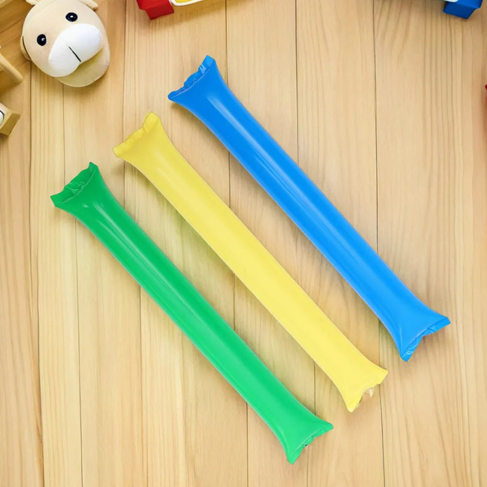 Inflatable Thunder Sticks - Patriotic Cheering Sports Red White Blue