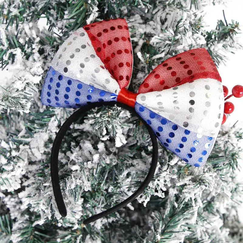 Patriotic Hair Accessories - Red White Blue Headbands