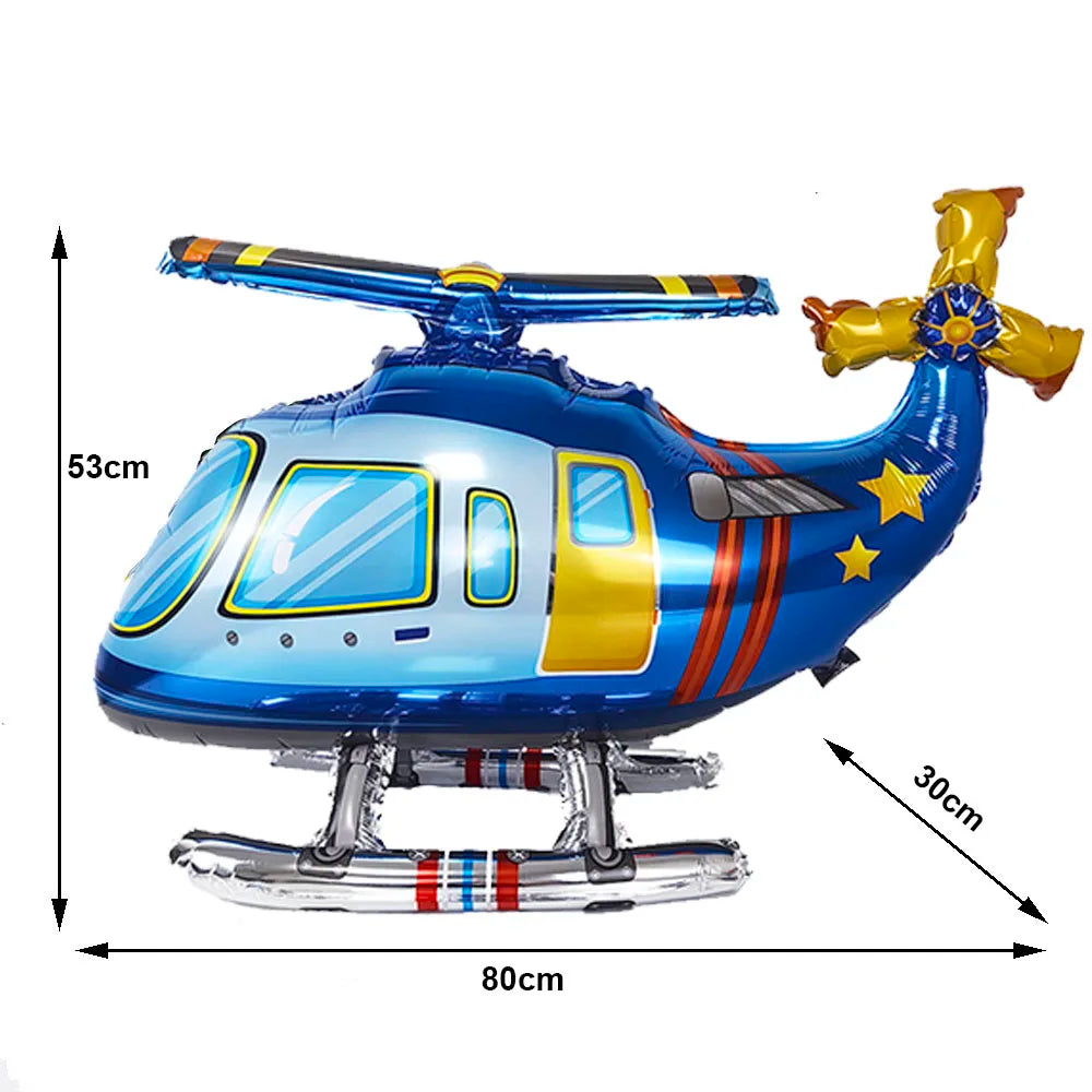 Police Car Balloons - Fun Kids Party Decorations