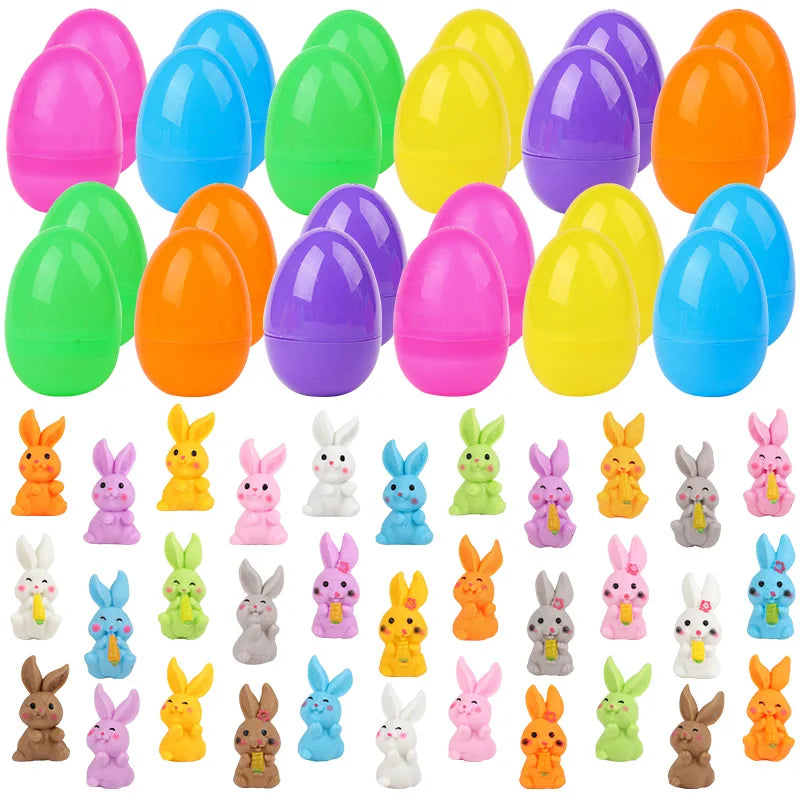 Easter Eggs Fillable Eggs - Easter Party Decor 24pc