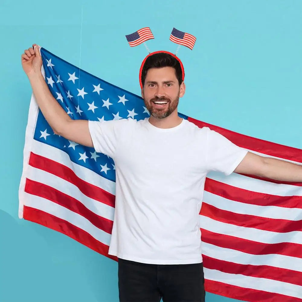 Patriotic Hair Accessories - Red White Blue Headbands