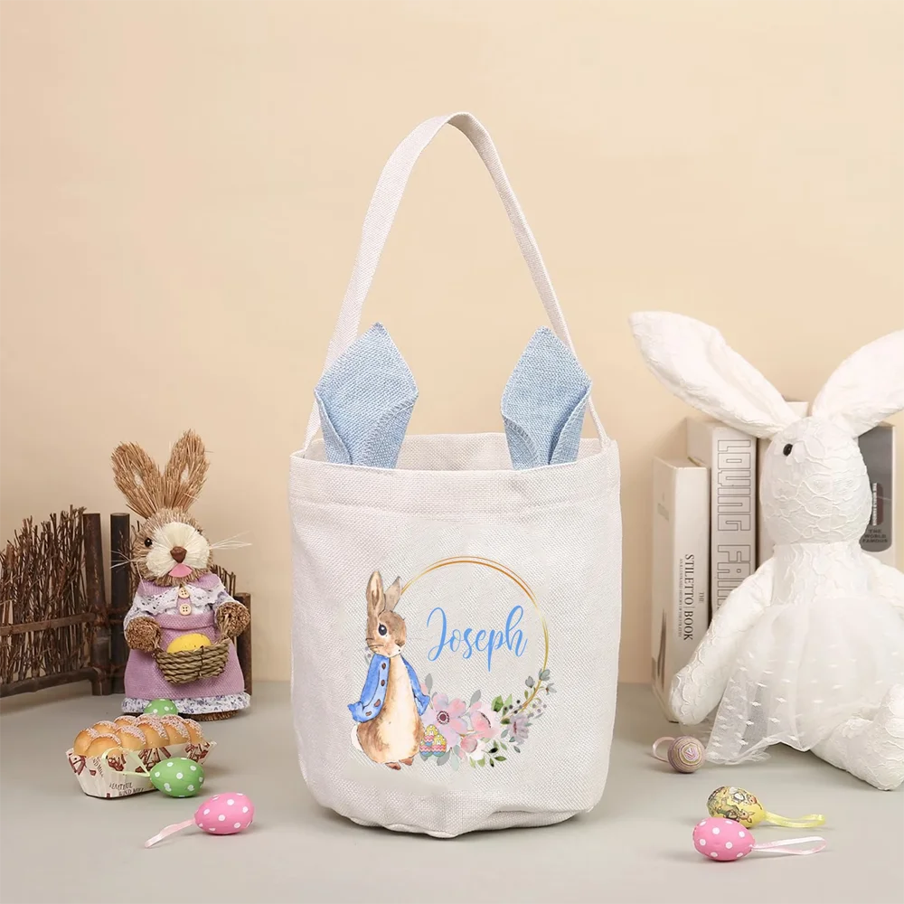 Easter Bunny Tote Bag - Easter Party Supplies 1pc