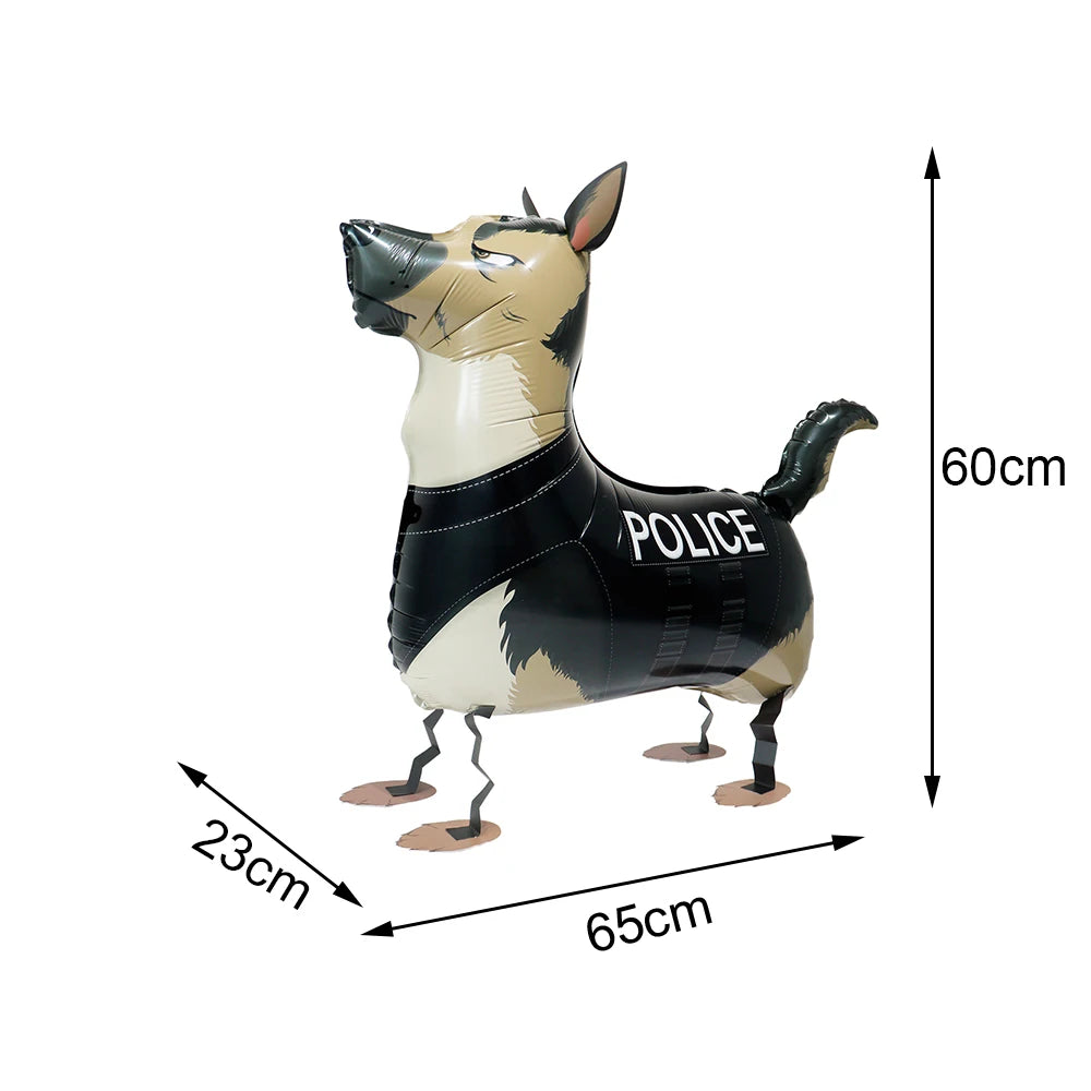 Police Car Balloons - Fun Kids Party Decorations