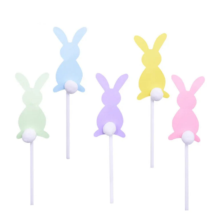 Bunny Cake Topper - Happy Birthday Kid Party Decor