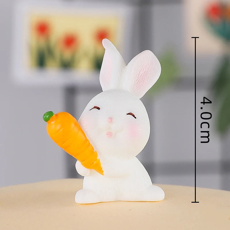 Easter Bunny Cake Topper - Birthday Party Decor 1pc