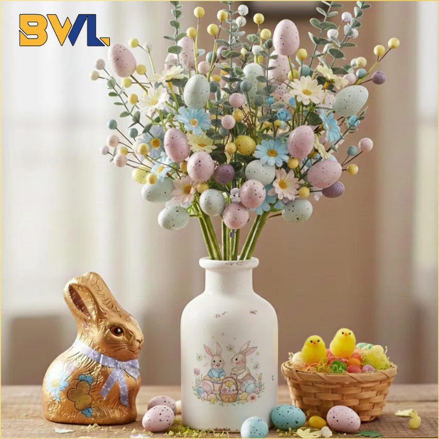 Easter Floral Stems Artificial Daisy - Spring Home Decor 1-10PCS