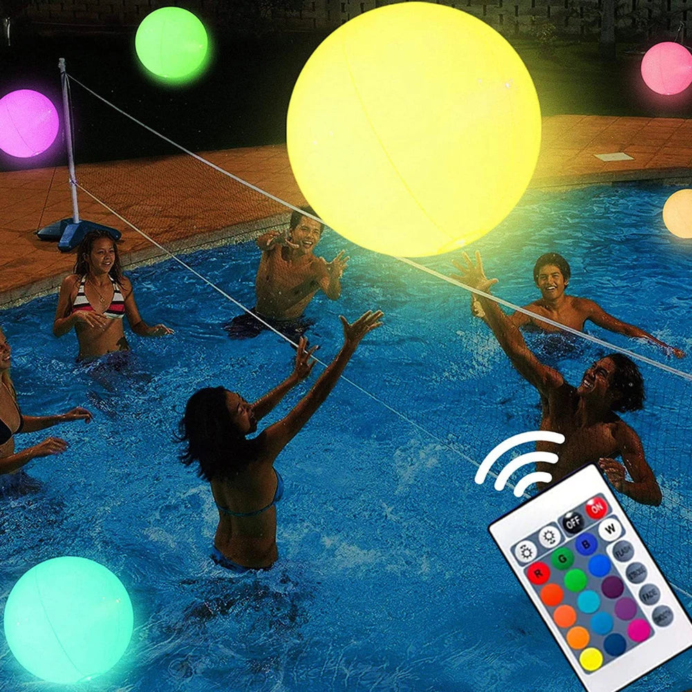 LED Garden Ball - 16 Color Remote Control Inflatable Ball