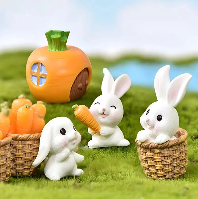 Easter Bunny Cake Topper - Birthday Party Decor 1pc