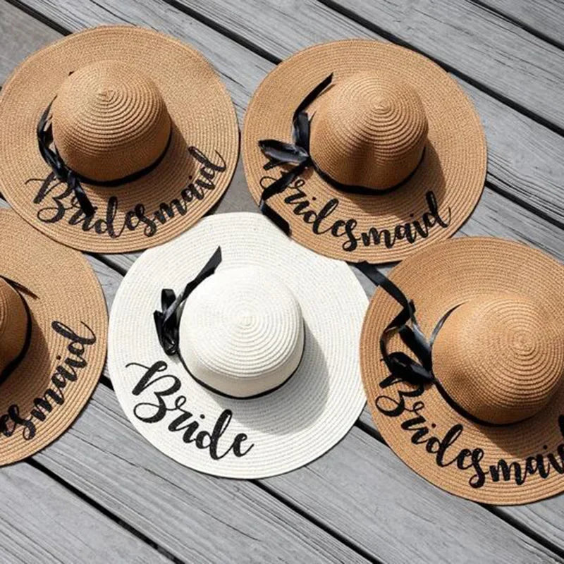 Summer Beach Sun Hat - American Bride Party Accessory