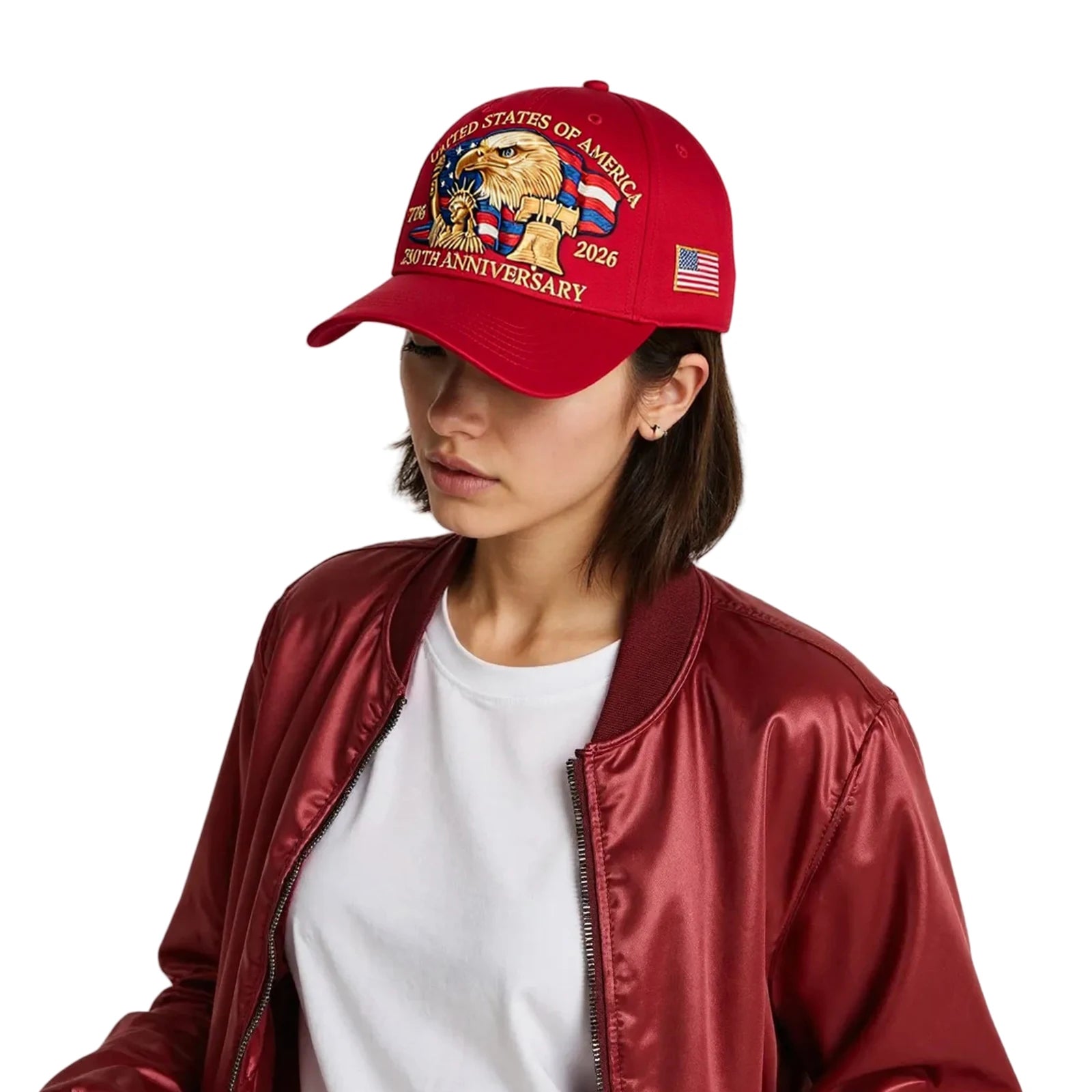 Patriotic Cap - Retro 250th Anniversary USA Hat