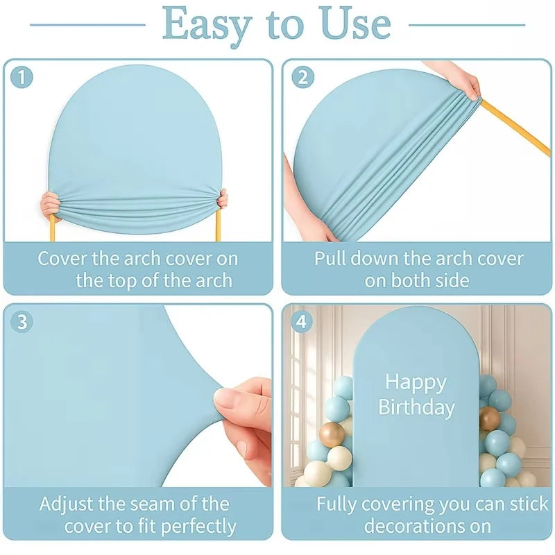 Easter Bunny Birthday Arch Backdrop - Girl Party Decor