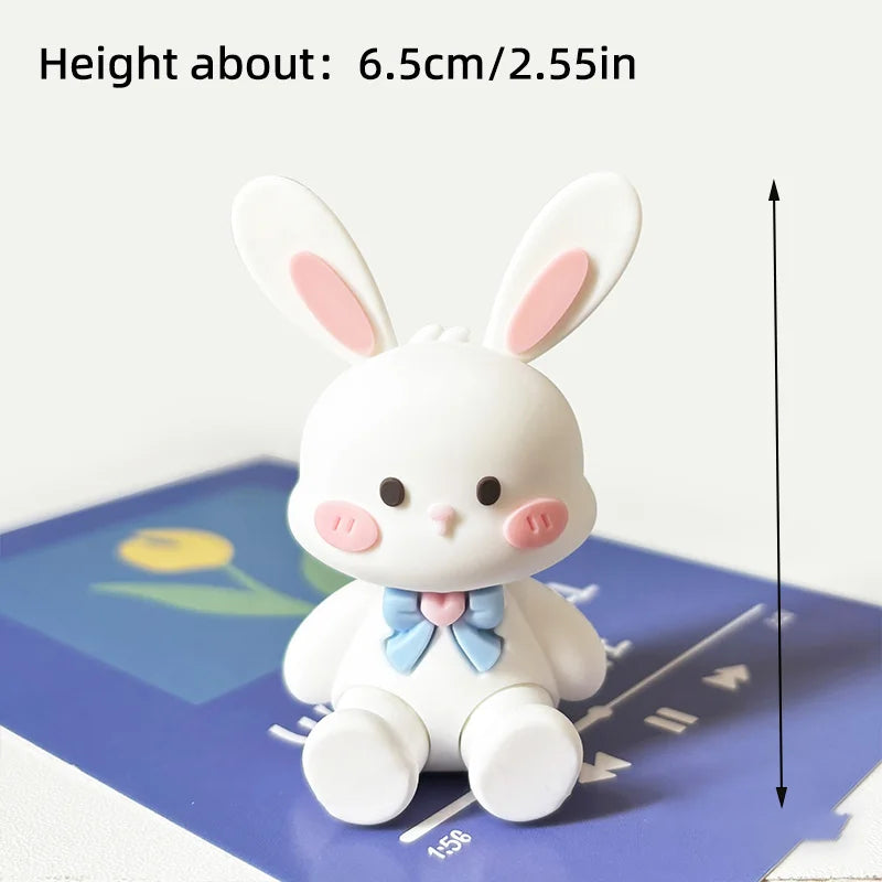 Easter Bunny Cake Topper - Birthday Party Decor 1pc