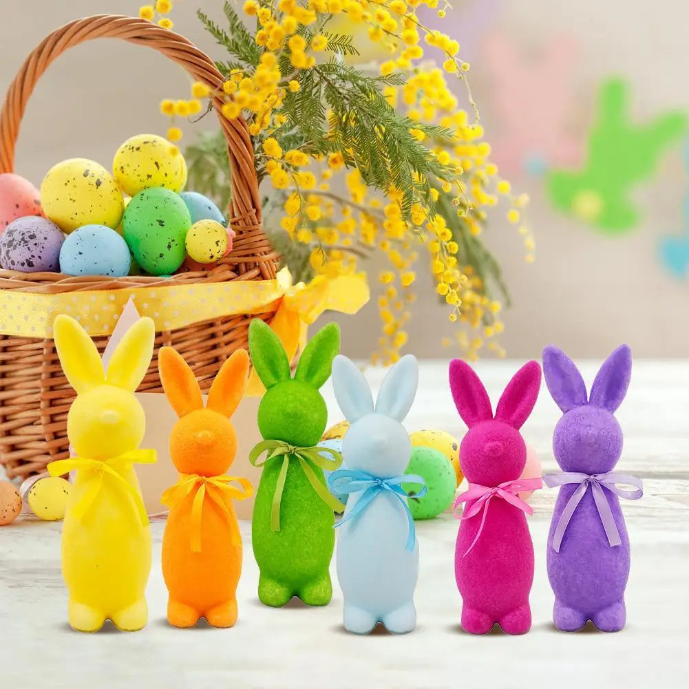 Easter Bunny Figurine - Easter Tabletop Decor 1pc