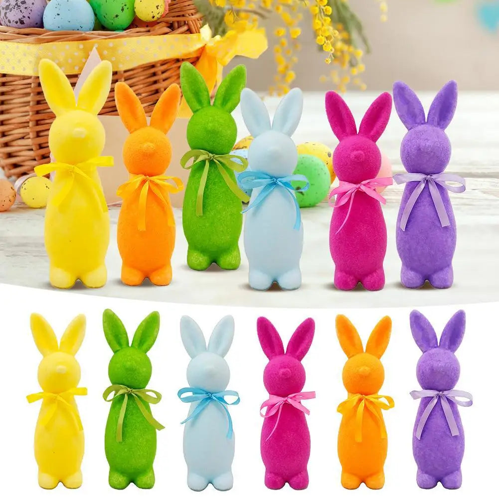 Easter Bunny Figurine - Easter Tabletop Decor 1pc