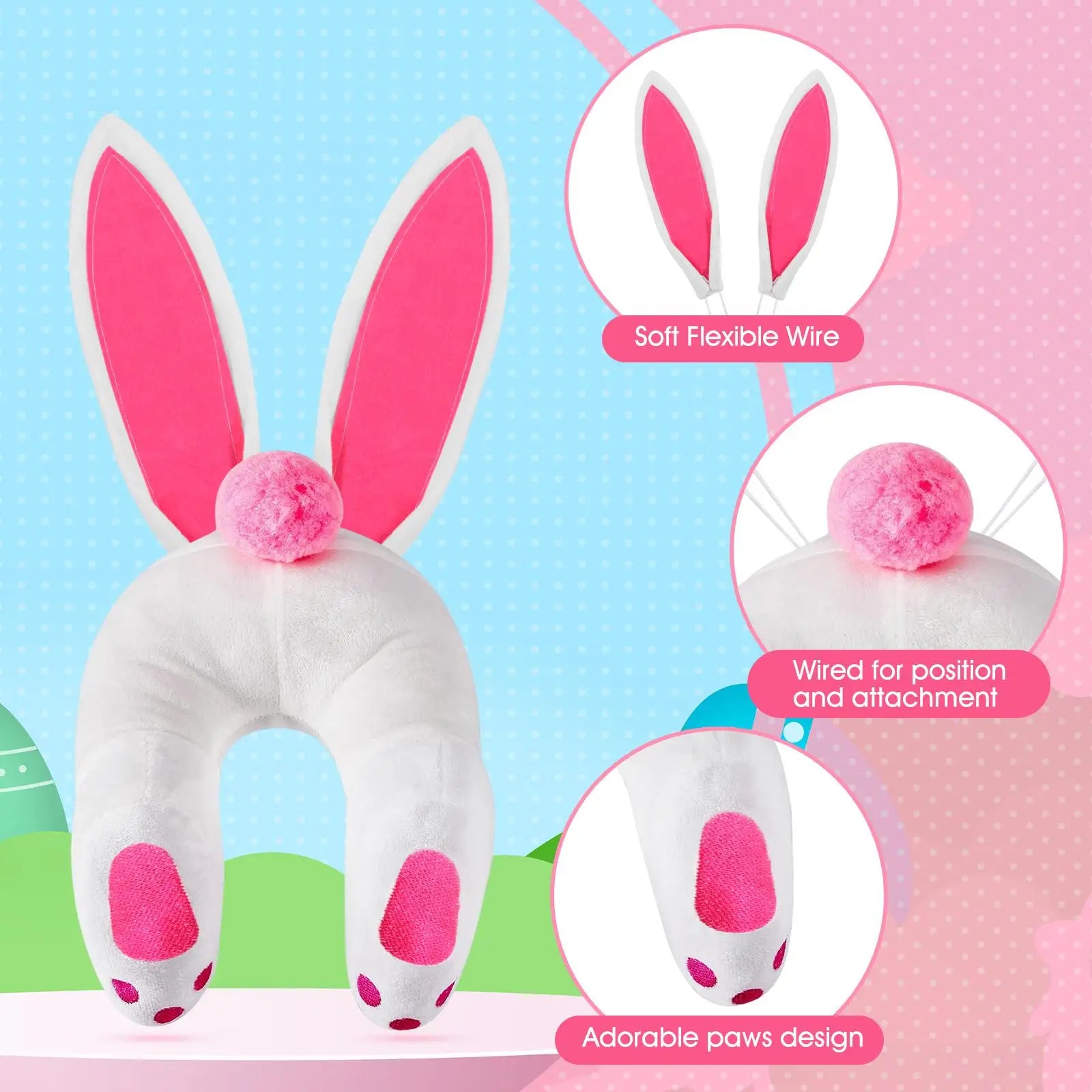 Easter Wreath Kit Bunny Ears Wreath Supplies