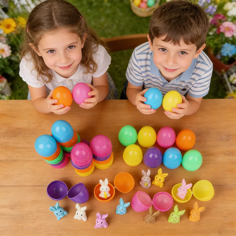 Easter Eggs Fillable Eggs - Easter Party Decor 24pc