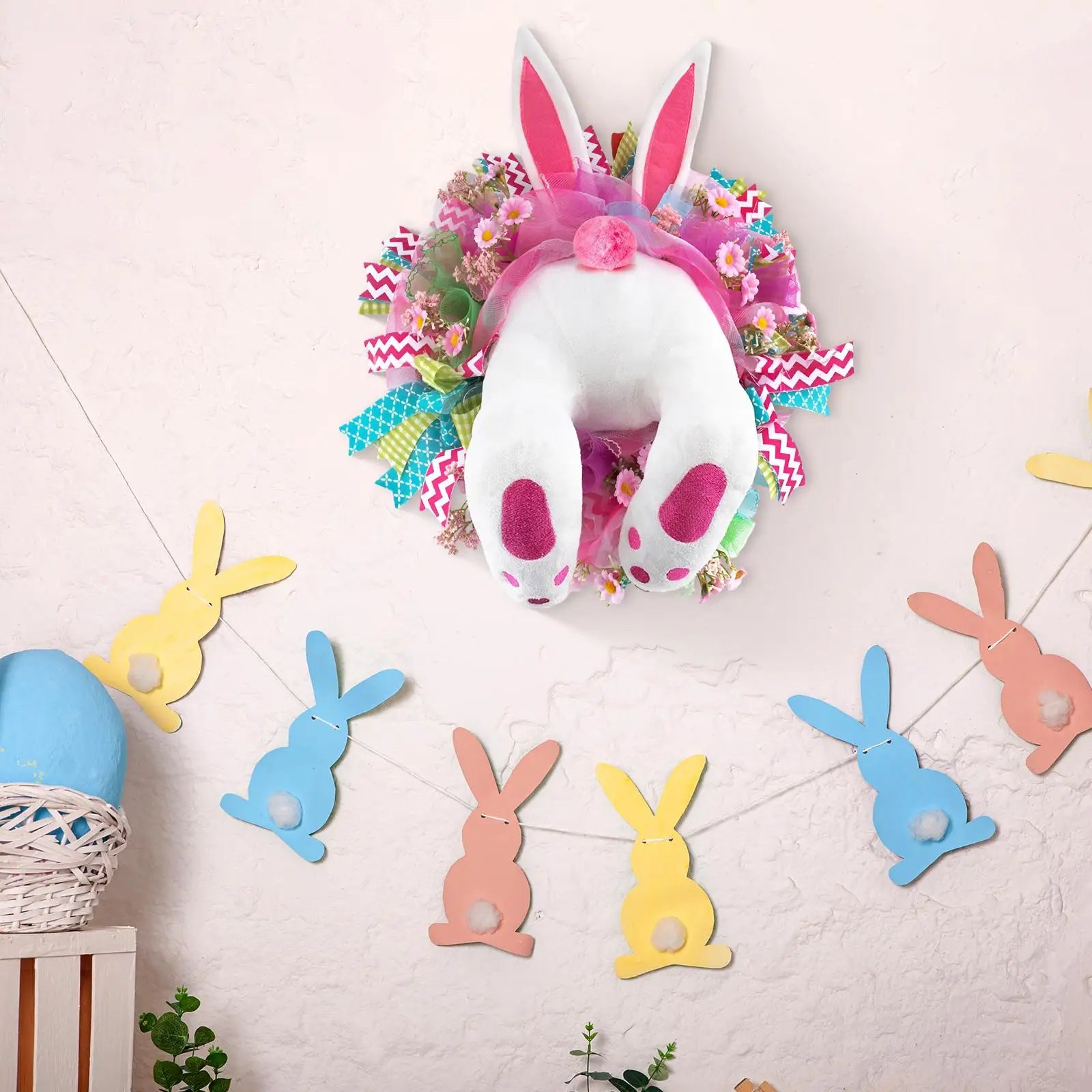 Easter Wreath Kit Bunny Ears Wreath Supplies