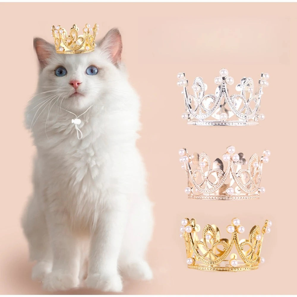 Pet Birthday Crown Hat - Pet Party Decorations 50pc