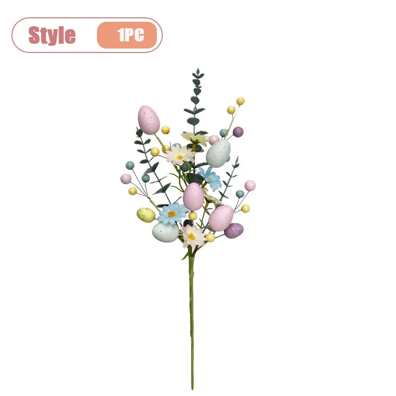 Easter Floral Stems Artificial Daisy - Spring Home Decor 1-10PCS
