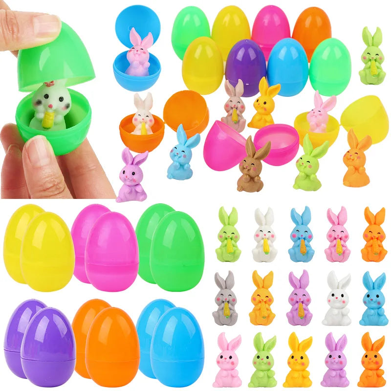 Easter Eggs Fillable Eggs - Easter Party Decor 24pc