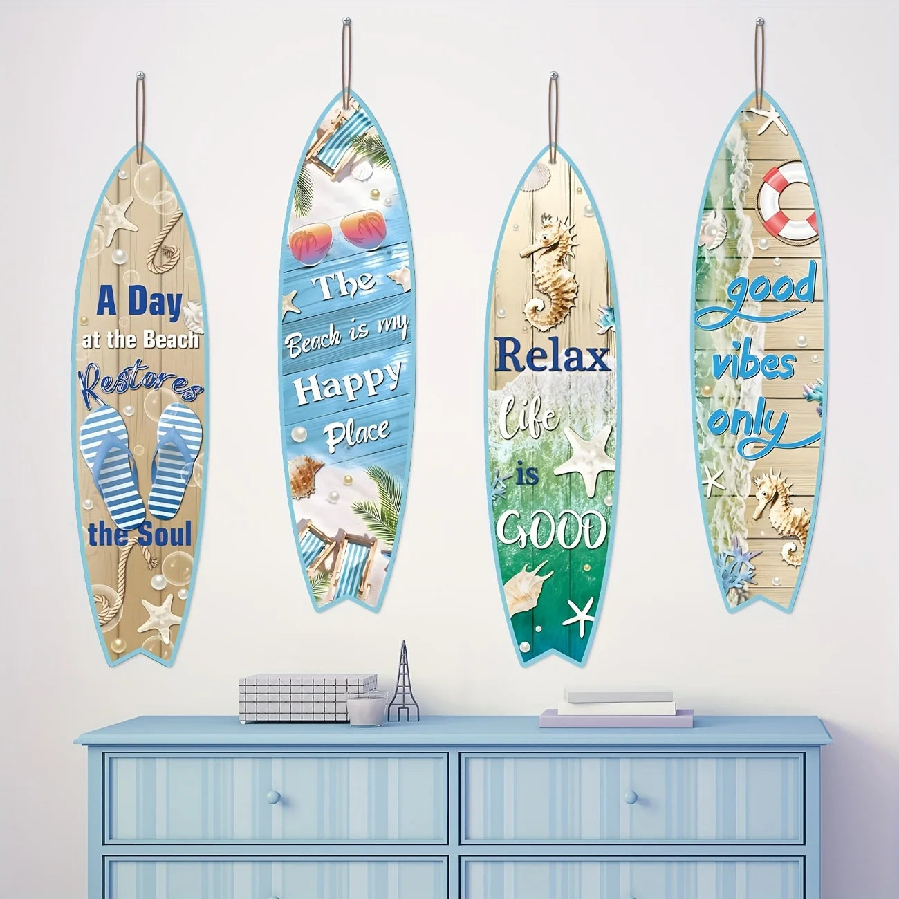 Surfboard Party Banner - Beach Summer Theme Decor