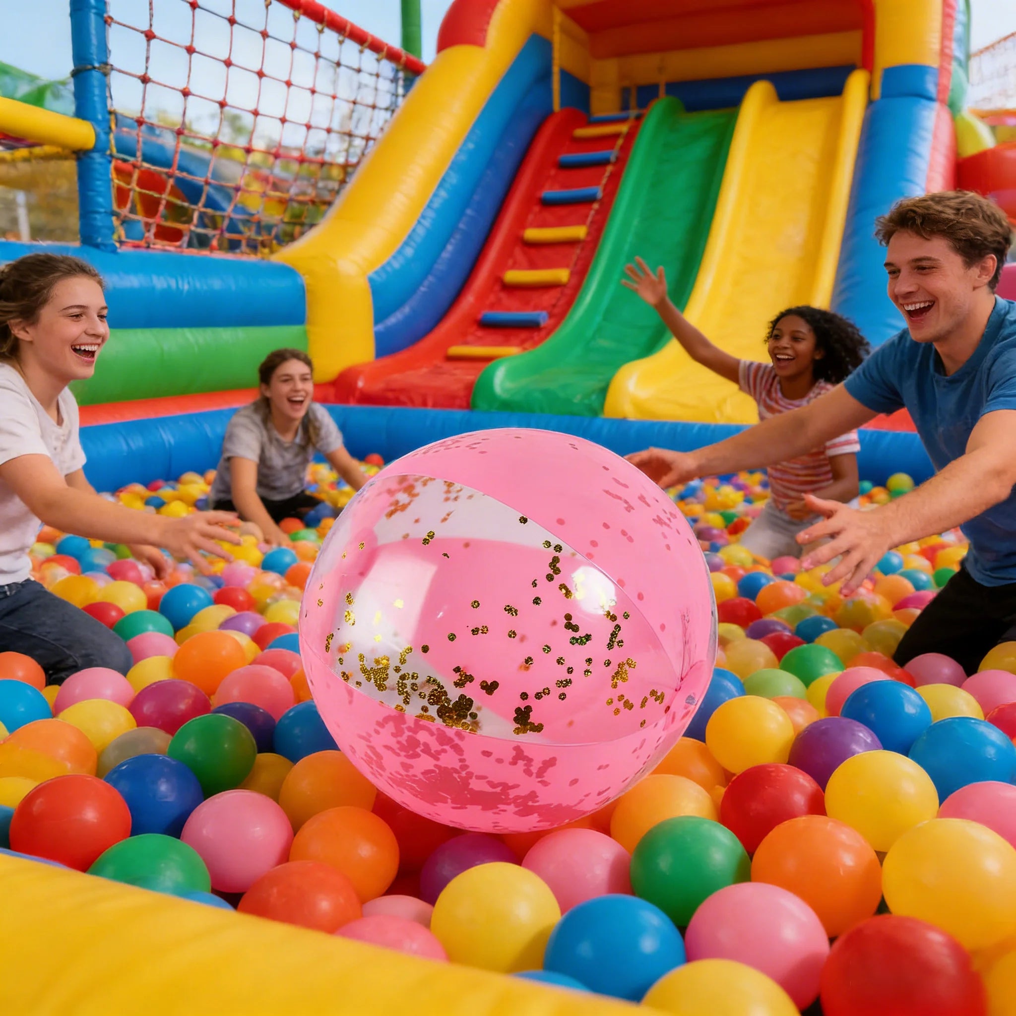 Party Balls - Large Patriotic Pool Decor 57c 
rewritten to 
Large