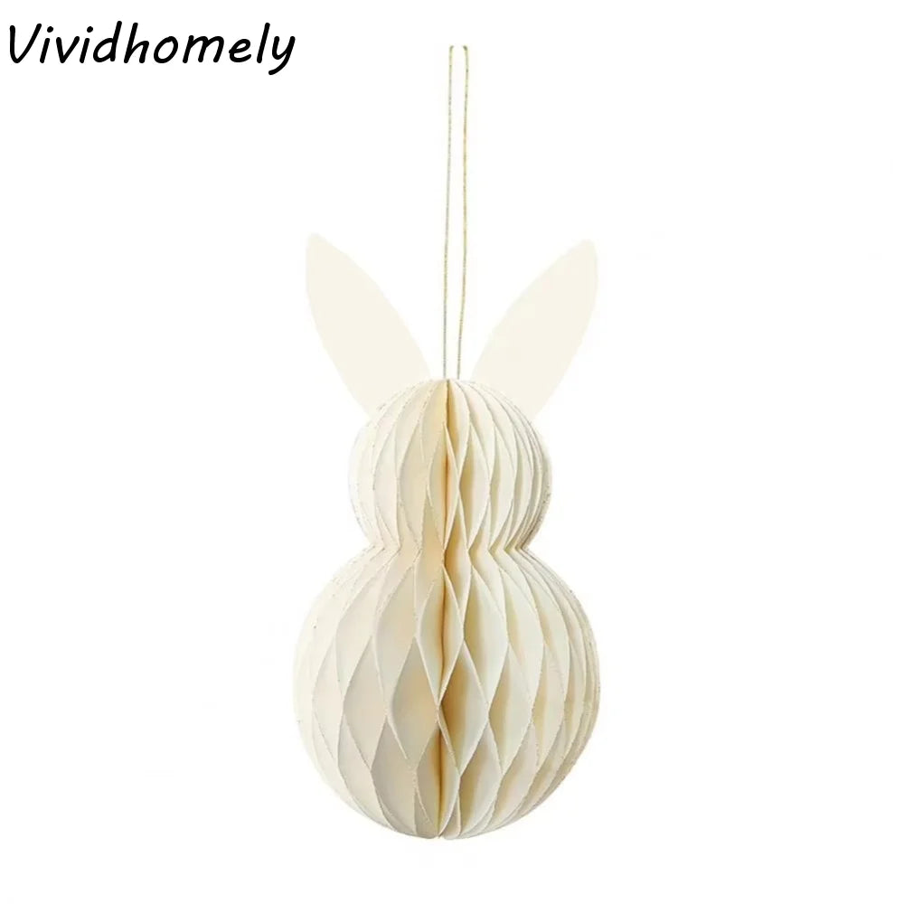 Easter Bunny Honeycomb Ball - Easter Party Decor
