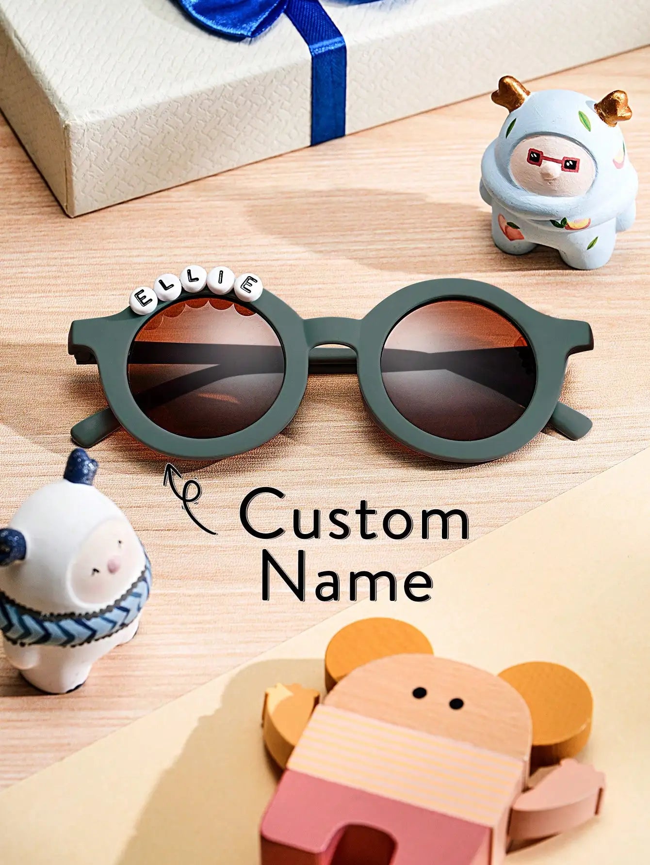 Kids Party Glasses - Fun Custom Name Toddler Accessory