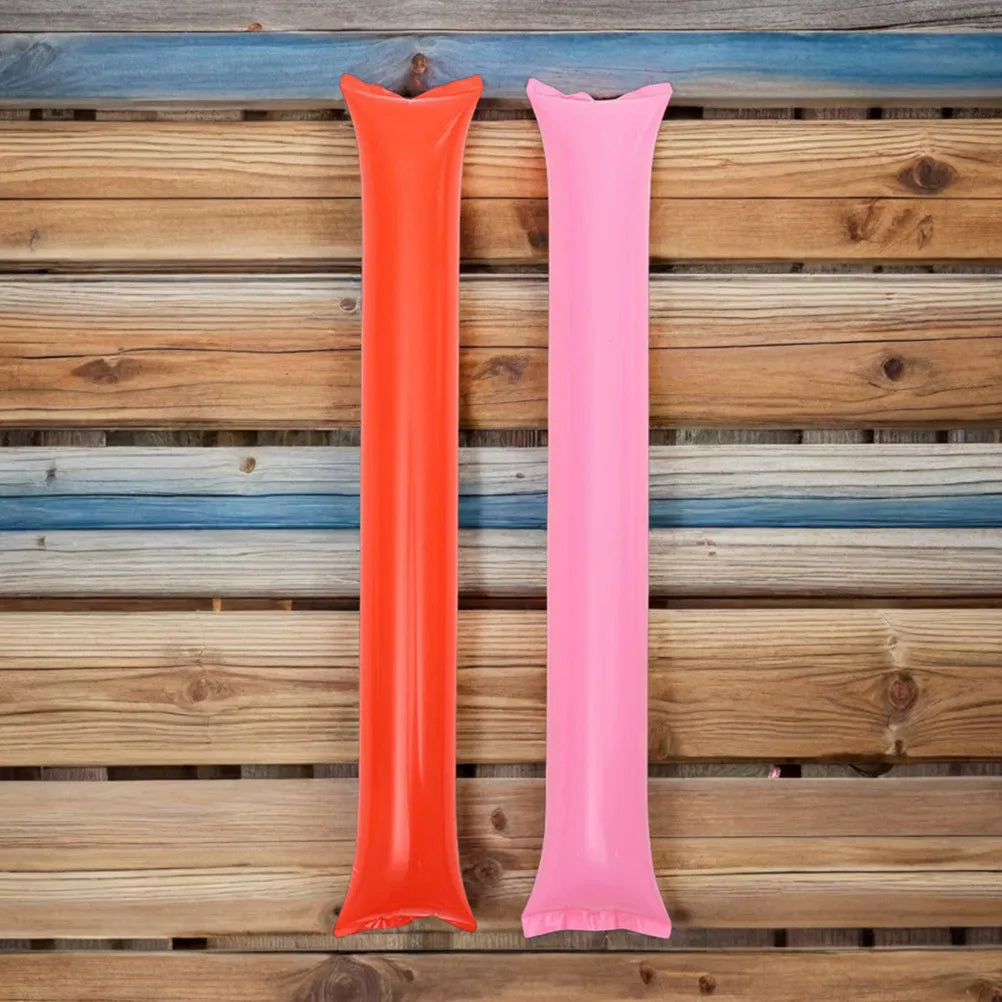 Inflatable Thunder Sticks - Patriotic Cheering Sports Red White Blue