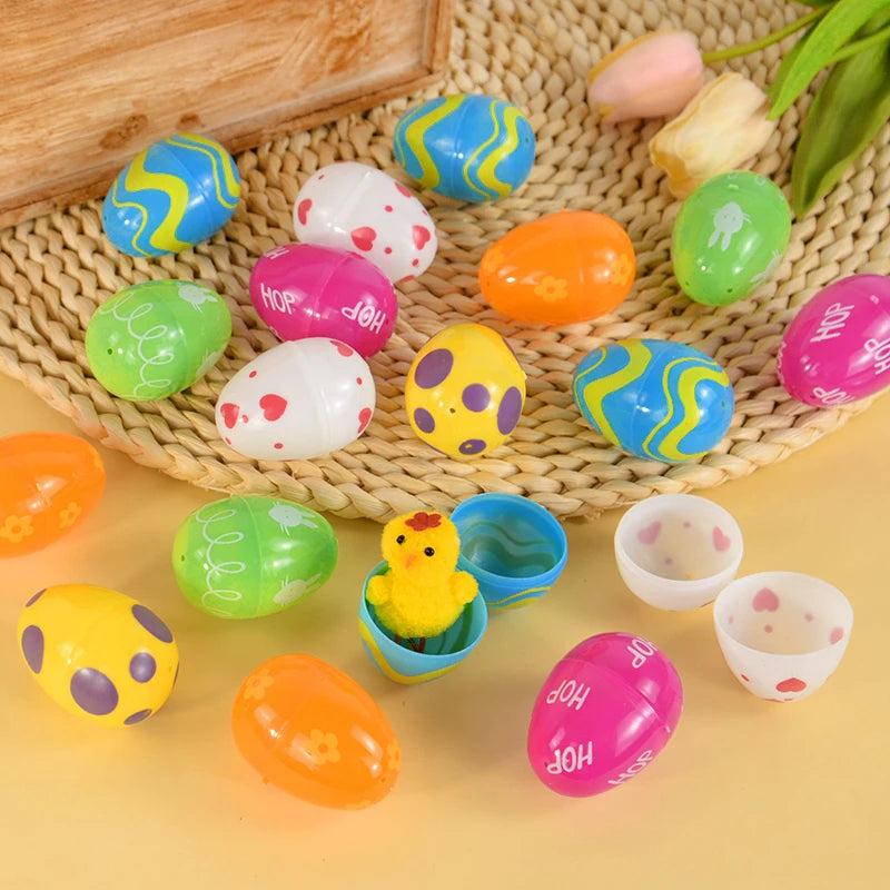 Easter Fillable Eggs Kids Party Favors - Easter Egg Home Decor 36pc