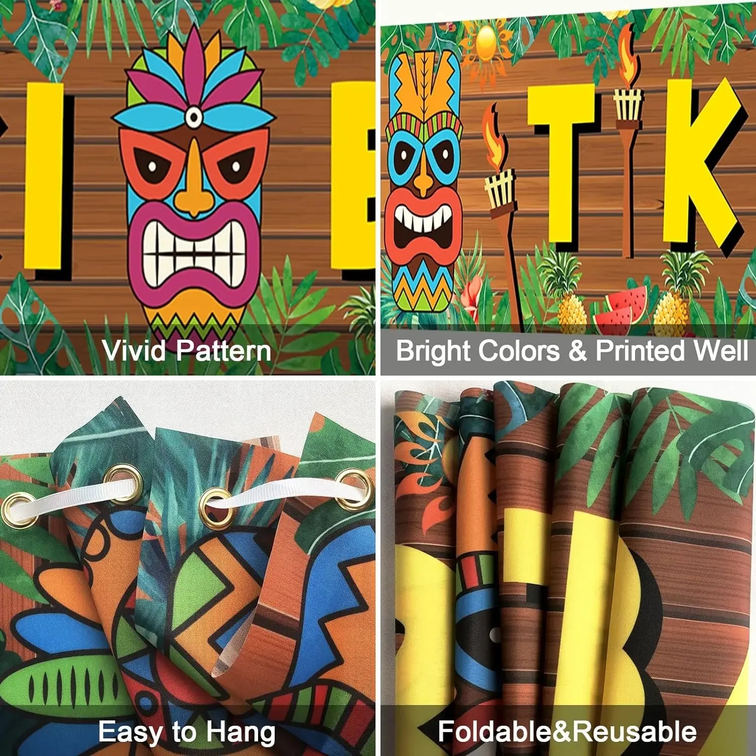 Tropical Tiki Bar Statue - Island Style Pool Party Decor
