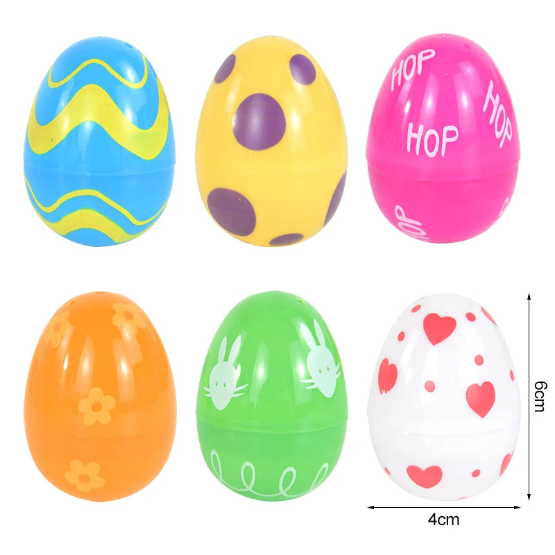 Easter Fillable Eggs Kids Party Favors - Easter Egg Home Decor 36pc