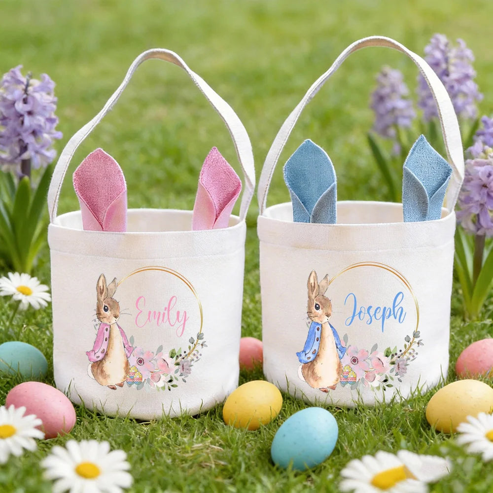 Easter Bunny Tote Bag - Easter Party Supplies 1pc