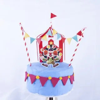 Bunny Cake Topper - Happy Birthday Kid Party Decor