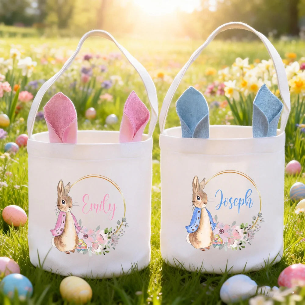 Easter Bunny Tote Bag - Easter Party Supplies 1pc