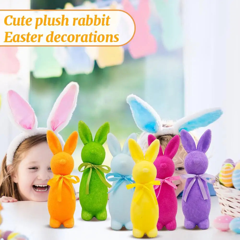 Easter Bunny Figurine - Easter Tabletop Decor 1pc